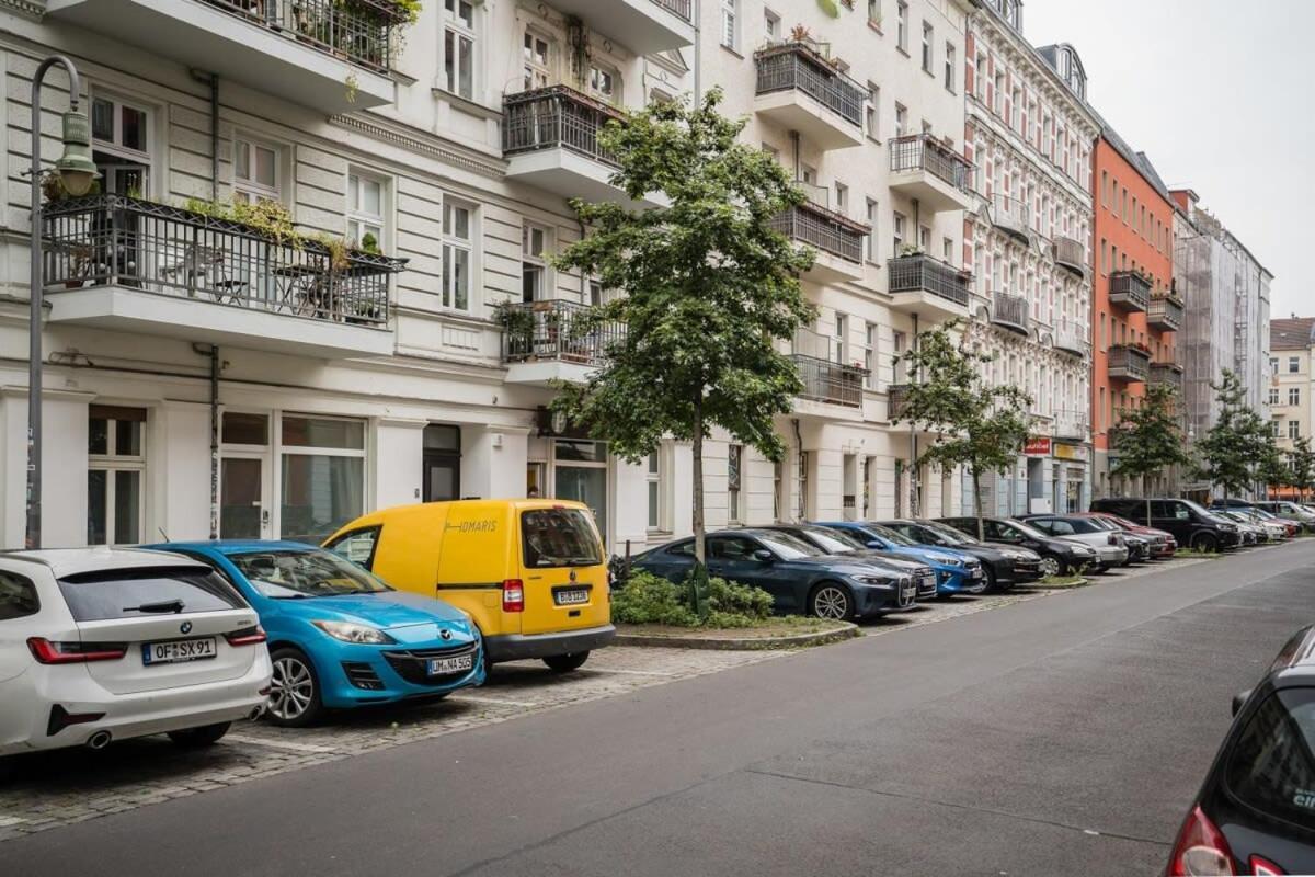 Spacious 3Br Plus Ac Self Check-In Street Parking Berlino Esterno foto